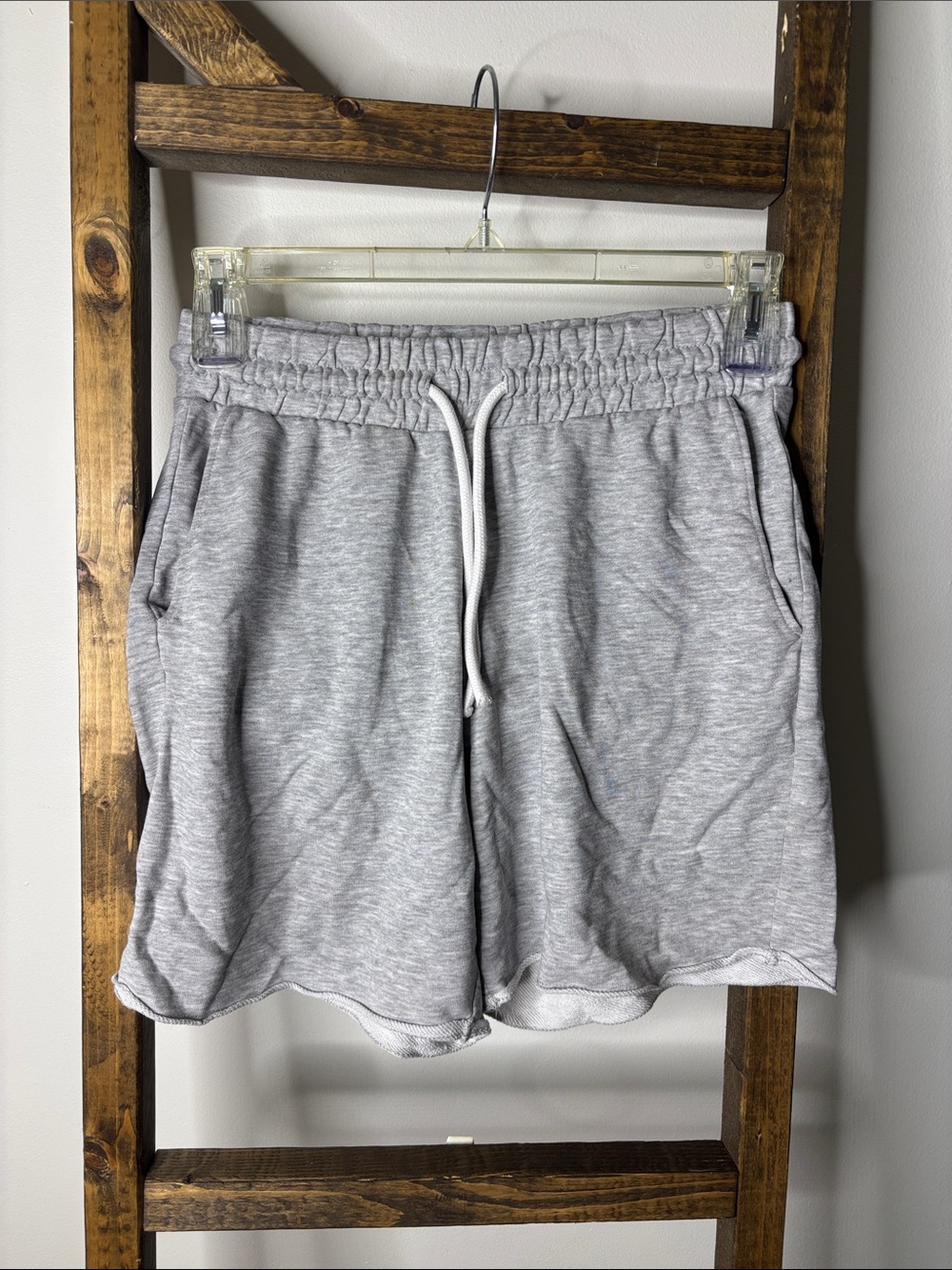 H&M Gray Women's Athletic Drawstring Shorts Size S